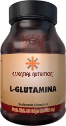 L glutamina 500 mg 50 caps Essential Nutrition
