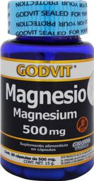 Magnesio c730 Godvit 500mg capsulas