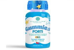 Gummies ositos forte kids con acido glutamico compejo b l lisina zinc calcio y omega 3 242 gr Indigo