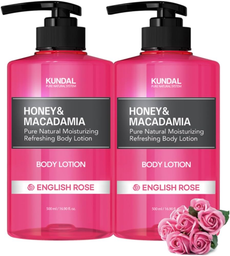 Crema corporal de miel y macadamia english rose 500 ml Kundal