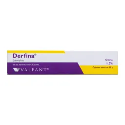 Derfina Valeant 1% tubo 30 g  Cra (Butenafina)