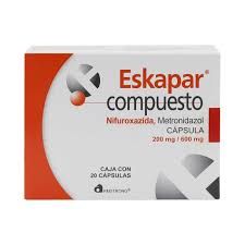 Eskapar Comp 200/600 Mg 20 Caps (Metronidazol/Nifuroxazida)