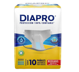Panal Diapro Confor AD MDE Bolsa con 10