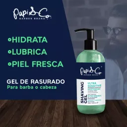 Papi shaving gel 8.8 oz 250 ml Papi Co
