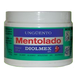 Ungüento mentholado diolmex tarro 220 gr