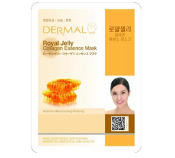 Mascarilla dermica esencia cologeno y jalea real  Dermal