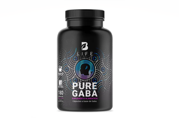 Pure gaba 500 mg bote con 180 capsulas acido gamma aminobutirico B Life