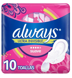 Toallas sanititariasalways u-fina sve c/a c10