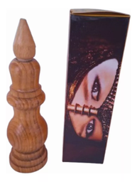 Delineador en polvo kajal envase de madera