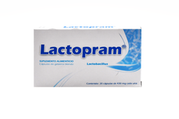 Lactopram 430 Mg Sup Alim 20 Caps