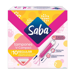 Tampones Saba Regualres 24/10