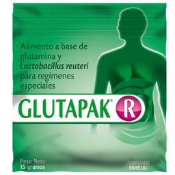 Glutapak r 15 g polvo sobre l glutamina 10 g