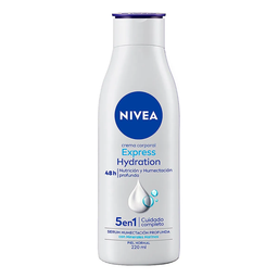 Crema corporal express hydration piel normal 220 ml Nivea