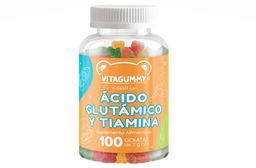 Acido glutamico tiamina c 100 gomitas Vitagummy