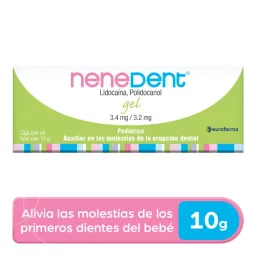 Nene-Dent 10 G Gel (Lidocaina/Polidocanol)