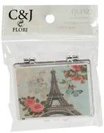 Espejo infantil  de bolsillo dibujo paris 1 pieza Flori