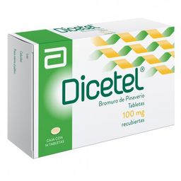 Dicetel 100 Mg 14 Tabletas