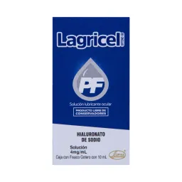 Lagricel Ofteno 4Mg 20 Dosis (Hialuronato De Sodio)