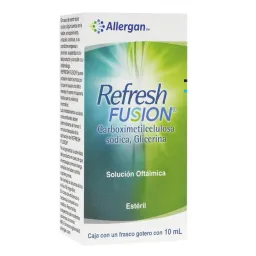 Refresh Fusion 10Ml Sol Oft (Carboximetilcelulosa/Glicerina)