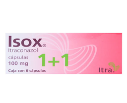 Isox 3D 100 Mg C/6 Capsulas (Itraconazol)