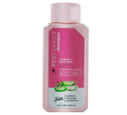 Shampoo pro con aloe vera y romero 400 ml Proganics