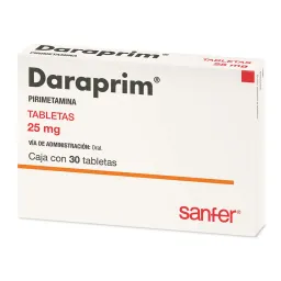 Daraprim 25 Mg 30 comprimidos (Pirimetamina)