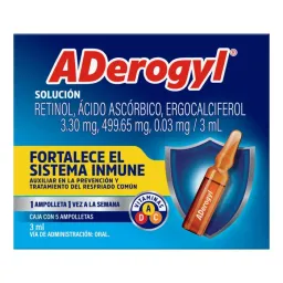 Aderogyl 15 Oral 5X3 Ml Amp