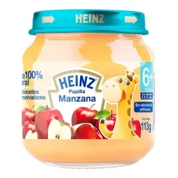 Papilla Heinz Manzana Vidrio 113 Gr