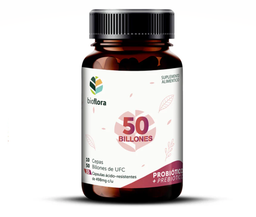 Probioticos 50 billones 35 capsulas Bioflora