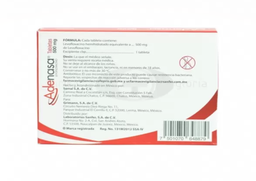Adenasa 500 mg 7 tabs levofloxacino