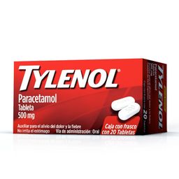 Tylenol Caplets 500Mg 20 Tab (Paracetamol)