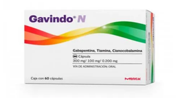 Gavindo N 300/100/0.200Mg 60 Caps (Tiamina,Cianocobalamina)