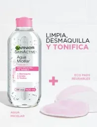 Agua micelar todo en 1 Garnier 400 ml