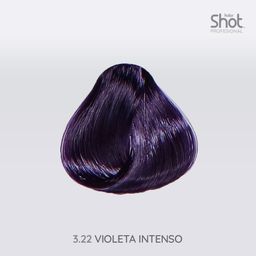 Tinte violeta intenso 90 gr 20 vol Kolor Shot
