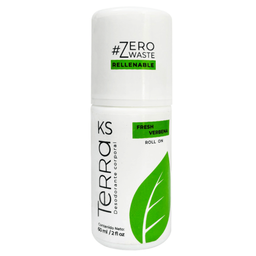 Ks desodorante roll on rellenable fresh verbena Terra 60 ml
