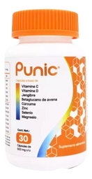 Polivitaminico 500mg con 30 capsulas Punic