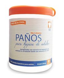 Panos humedos clean ideas para higiene corporal  con hamamelis 80 pi
