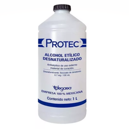 Alcohol etilico desnaturalizado antiseptico protec 70 gl 1000 ml
