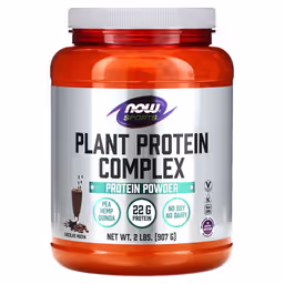 Plant protein complex choc mocha 2 lb Now