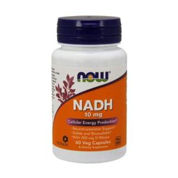 Suplemento alimenticio de nadh cont. 60 caps 200 mg Now Foods