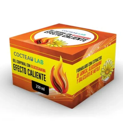Gel corporal efecto caliente 250 ml Cocteau