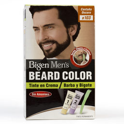 Tinte Bigen Men barba bigote castaño oscuro 103