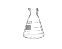 Matraz Erlenmeyer 50ml