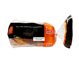 Pan centeno mediano rebanado 450 g Filler