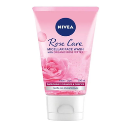 Gel Nivea Facial Limpiador Rosas 150 ml