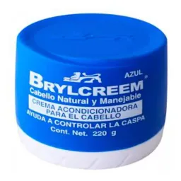 Crema color azul santic 220 g Brylcream