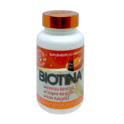 Biotina 30 cap de 539.30 mg Pure Nutrition