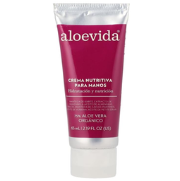 Crema nutritiva para manos 75% organico 65 ml Aloe Vida