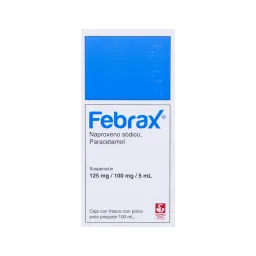 Febrax 25/2 G Susp 100 Ml (Naproxeno/Paracetamol)