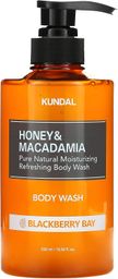 Gel de ducha de miel y macadamia para el cuerpo blackberry bay 500 ml Kundal